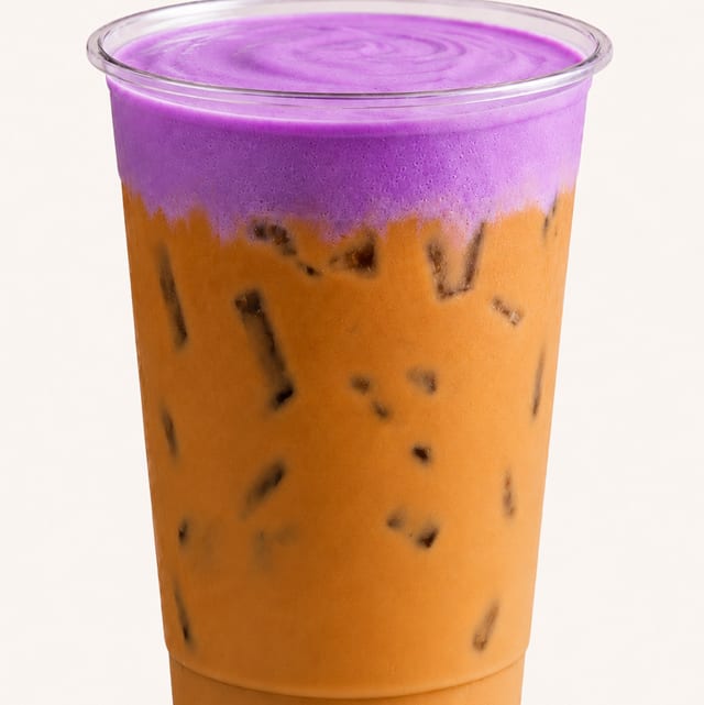 Ube Cloud Vietnamese Coffee.