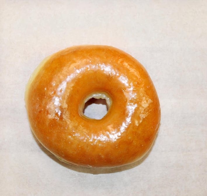 Glazed.