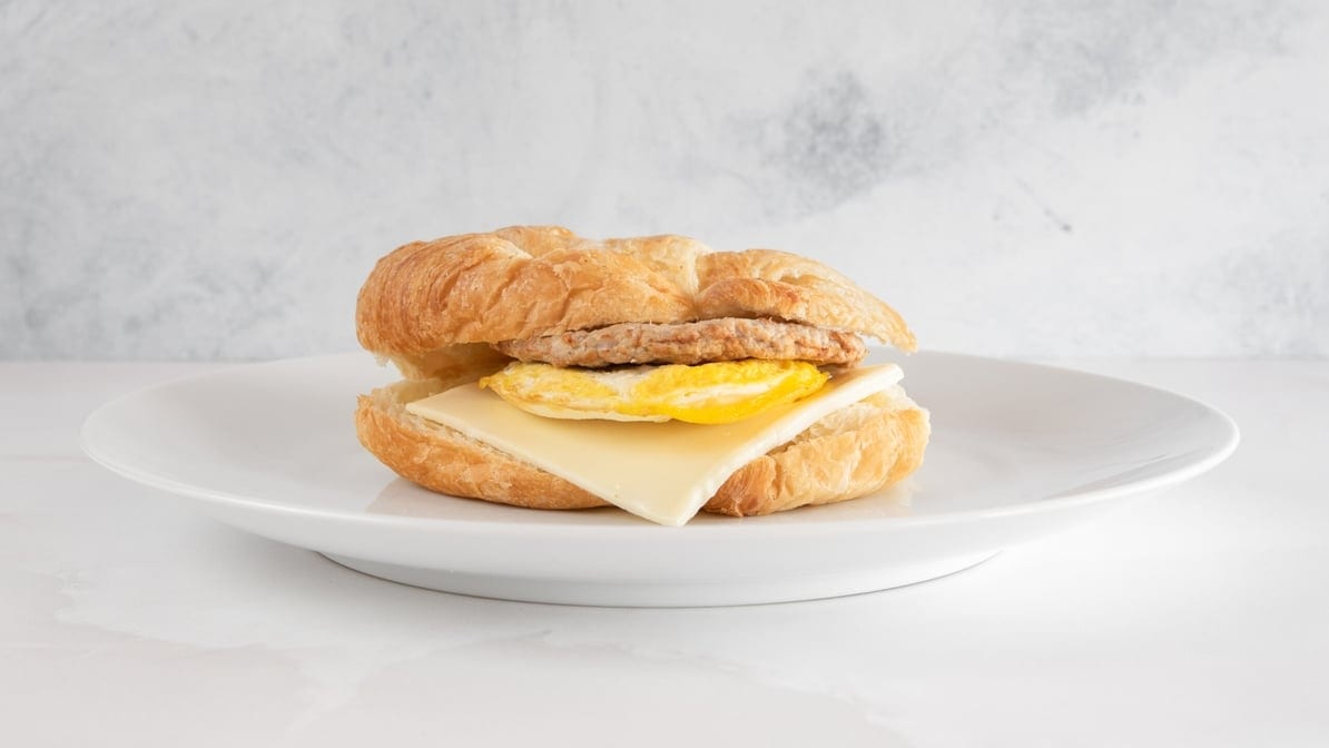 Croissant Breakfast.