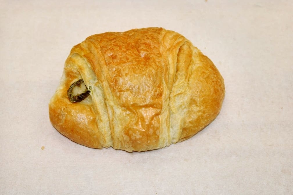 Ham & Cheese Jalapeno Croissant.