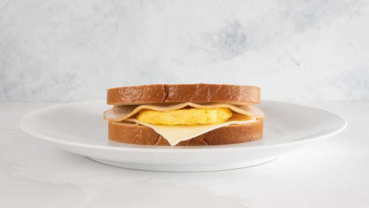 White Toast Breakfast.