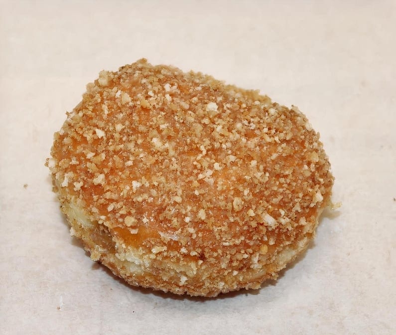 Apple Crumb Filled.