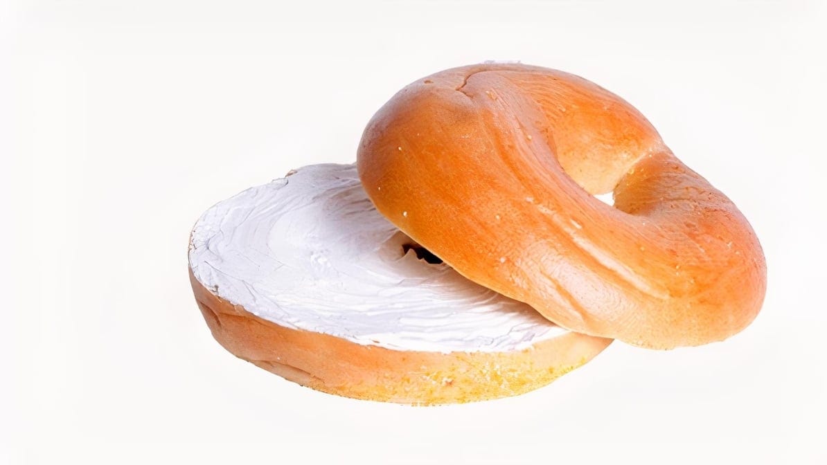 Bagel Cream Cheese (Plain Bagel Only).