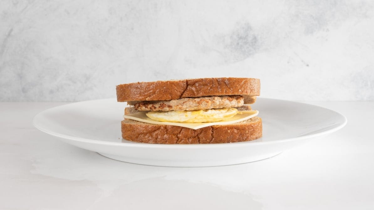 Wheat Toast Breakfast.