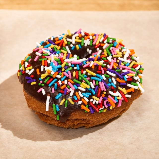 Brown Cake Choc-Sprinkle.