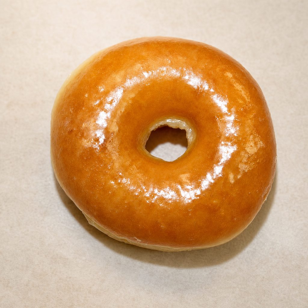 Glazed.