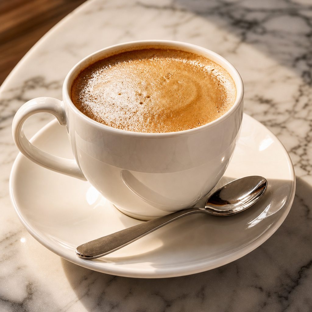Hot French Vanilla Cappuccino.