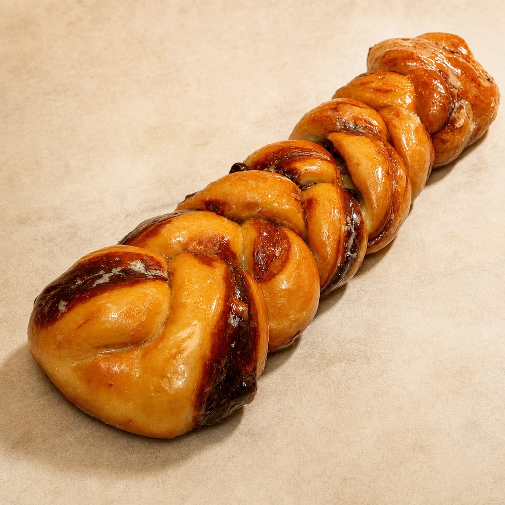Tiger Tail (Chocolate & Walnut).