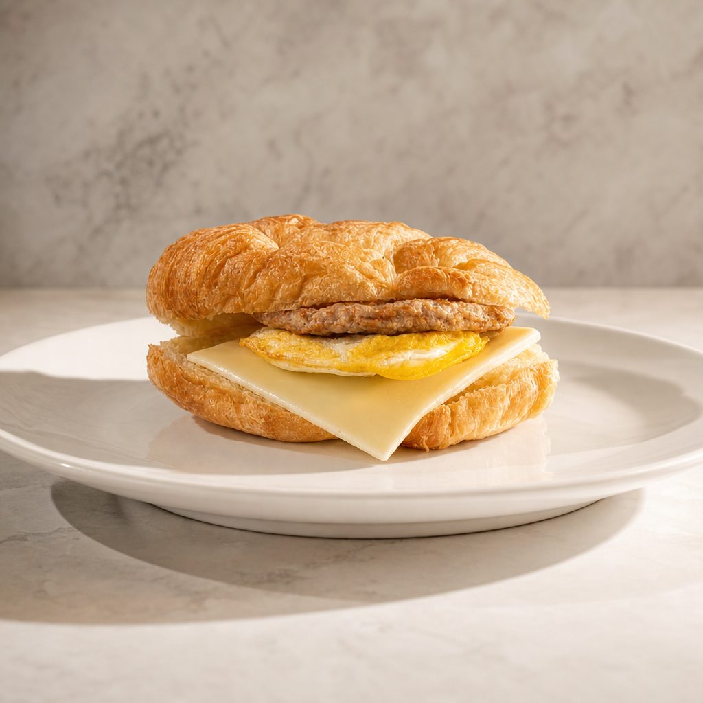 Croissant Breakfast.