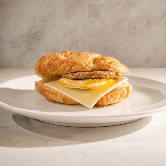 Croissant Breakfast.
