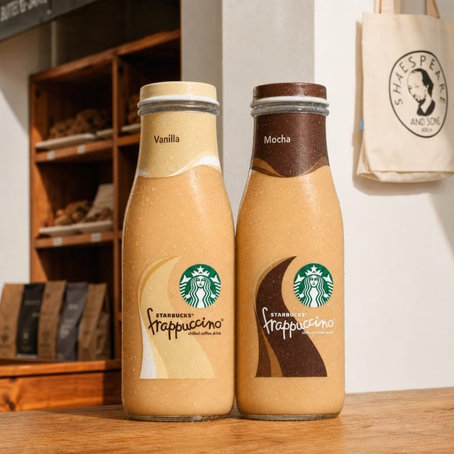 Starbucks Frappuccino Bottle.