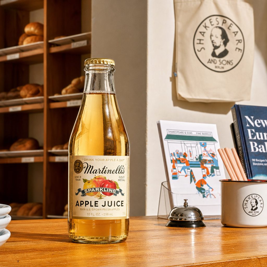 Sparkling Apple Juice.