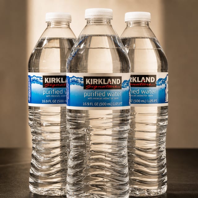 Bottled Water.